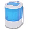 Generic Mini Lavatrice a Doppia Vasca da 5,6 Kg (Blue and white #00)