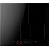 Amica Induzione 60 cm Nero, Kindersicherung, Topferkennung, Hob&Go, 4 Gar-Temperaturstufen, Boosterfunktion