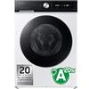 SAMSUNG WW90DB8U95GHU3-9KG, classe A, colore bianco, con SmartThings e Intelligenza Artificiale