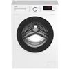 Beko WLM81434NPSA - Lavatrice autoportante, 8 kg, SteamCure, funzione di recupero AddXtra 1400 giri/min, igienico + anallergico, colore: Bianco