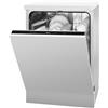 Amica EGSPV 597 201 - Lavastoviglie da incasso, 60 cm, completamente integrata (senza parte anteriore dei mobili), 12 controsoffitti su misura, 5 programmi, cestino portaposate