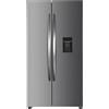 PKM SBS450NFDWDEIX Stand Side-by-Side Kombination, 90 cm breit, 439 L, NoFrost, Wasserspender, Wassertank, TouchControl, Edelstahloptik