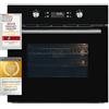 Exquisit Forno da incasso EBEP697-H-030, nero, pirolisi, timer, aria calda, 60 cm