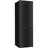 Exquisit Frigorifero Combi KGC 350-105-NF-040C inoxlook antracite | Combi 193x60cm Classe C Black-Inox