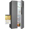 Exquisit Side by Side SBS450-360E, frigorifero NoFrost, congelamento rapido, 444 l