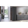 SIEMENS KG39N2XAG, iQ300, Frigorifero congelatore freezer, zona di congelamento inferiore, 363 l, Total noFrost, hyperFresh, estremamente silenzioso, illuminazione a LED, 203 x 60 cm, acciaio