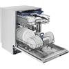 Oranier 7592 84 Vollintegrierter Geschirrspüler, 60 cm breit, 12 Maßgedecke, Aquastop, 9 Spülprogramme