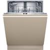 Neff S153ITX01E, N 30, Smart lavastoviglie completamente integrata 60 cm, cassetto portaposate, sistema di cestello Flex I, programma preferito, pulizia forte Cehf 70ºC, apertura automatica della