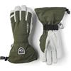 Hestra Guanti Heli Ski 5-Finger Donna/Uomo - a dita con fodera, Chiusura a strappo, a strappo autunno/inverno Inverno - 9 HS oliva