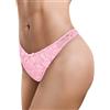LittleForBig Slip unisex hipster in rete a fiori tanga mutandine a rete modellanti tucking gaff slip per Sissies crossdresser transgender individui, Rosa, XXL