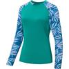 Bassdash Donna UPF 50+ UV Sun Protection T-Shirt a Manica Lunga per la Pesca e l'escursionismo