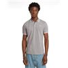 G-STAR Dunda Slim Stripe Polo, Polo Uomo, Grigio (grey alloy D17127-5864-G276), XL