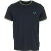 Fred Perry Twin Tipped T-Shirt, Maglietta Uomo - M