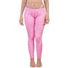 LittleForBig Leggings Yoga Sissy Y2K con Stringhe e Imbottitura Camel Toe | Gaff Tucking, stampa Sissy all over, vita bassa, lacci tanga regolabili, morbido effetto seta, comfort tutto il giorno