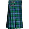 Magnificent Sport Tradizionale Campbell Tartan 5 Yard Kilt Scozia Scottish Kilt Highlander Kilt Kilt per uomo, Verde, 36W
