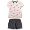 Sanetta 246206 Set di Pigiama, Colore: Rosa, 152 Bambine e Ragazze