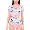 LittleForBig Pagliaccetto Setoso Tutina Pigiama Body - Puppy Love Little Blue Onesie