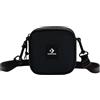 CONVERSE Borsa a tracolla nera Floating Pocket, nero, Taglia unica
