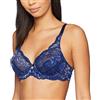 Triumph Amourette Charm W Reggiseno Con Ferretto Senza Cucitura, Multicolore (Blue/Dark Combination M008), 75B