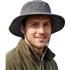 Zylioo Cappello da pescatore XXL con testa grande, cappello da pescatore oversize