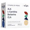 Bright Naturo Cla, Berberina, L-Carnitina, ALA - SmartAbsorb™ | per energia, metabolismo e supporto antiossidante | 28 bustine giornaliere