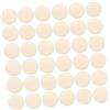 OSOLADY Dischetti Esfolianti Viso Beige in Luffa Rotondi 36 Pezzi | Doccia e Lavello, Si Ammorbidiscono Rapidamente in Acqua, Facili da Riporre