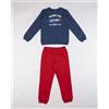 Prénatal Pigiama Felpato bambino "Racing Cars" blu/rosso