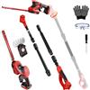 panthem Tagliasiepi Telescopico a Batteria 3 en 1 Tagliasiepi Elettrico Compatibile con Milwaukee 18V (Nessuna batteria), Motore Brushless Taglia Siepi da Giardino a Batteria con Lunghezza di Taglio