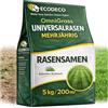 ECODECO Sementi Prato Universale 5 kg per 200 m²