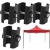 Generisch Umbrella Mount Clamp, Heavy Duty Holder, Weather Resistant Clip, Parasol Support Set for Pool Garden Beach Camping Backyard Fence Outdoor Home Use Sturdy Secure Outdoor Fixing System
