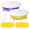 BNGXR Trappola per pulci,Dome Flea Trap with 10 Sticky Discs,Odorless Cleaner and Flea Killer Trap Pad,Trappola elettrica per pulci lampada,trappola per le pulci per tappeti, biancheria