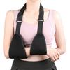 DYIOTF Tutore Braccio Destro e Sinistro, Reggibraccio Ortopedico Regolabile, Fascia per Braccio Ingessato Leggera e Traspirante, Supporto Avambraccio per Gomito e Spalla, Nero
