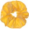 Specora -Select XL Scrunchie Giallo - Confezione da 1 - 17 cm - Elastico per capelli da donna - Effetto raso con cuciture decorative - Morbido e delicato sui capelli