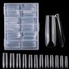 GNALIA 240 Pezzi Unghie Finte Nail System Form Acrilico Sistema per Unghie Strumenti per Manicure per unghie12 Taglie