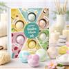 French Tendance - Cofanetto 6 bombe da bagno - 6 x 60 g - Effetto rilassante, Momento Rilassante - Moii, Vaniglia, Coco, Ananas, Mela, Fiore di ciliegio - Kit bomboletta da bagno in schiuma