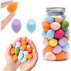 Kinesgsg 40 Pezzi Spugnette Trucco, Spugnette Trucco Make Up Senza Lattice, Beauty Blender Lavabili Senza, Spugnetta Fondotinta Utilizzabile Sia Asciutto Che Bagnato, per Fondotinta Liquido