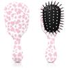 GABraden Mini spazzola per capelli, graziosa spazzola districante da viaggio, setole morbide per una rimozione senza sforzo dei nodi, spazzola districante per donne, uomini, ragazzi, ragazze, bambini, bagnati