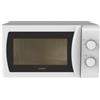 Candy Idea Forno a Microonde 20 Litri, 700W, 5 Livelli di Potenza, Programma Defrost, Timer e Segnale Acustico di Fine Cottura, Libera Installazione, 43,95 x 35,75 x 25,82 cm, Bianco - CMW20SMW