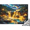 6N2X9A4S Cascata Fantastica Puzzle 1000 Pezzi Puzzle per Adulti Carta Notte Natura Relax Decorazione Casa Regalo Famiglia 52x38cm/1000pcs