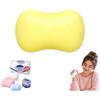 FRGITYGIFT Crunchy Soap Squishy, Realistico e carino Sapone Stress Ball, Slow Rising Pallina sensoriale croccante e dalla consistenza piacevole, ideale come bomboniera per feste (Sapone-giallo)