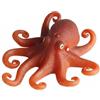 SZLIFE Granchio Realistico Figurina Animale Marino Modellino Cephalopode Giocattolo Decorazione PVC Resistente Adatto a Collezionismo Insegnamento, Polpo