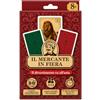 Generico Il Mercante in Fiera Gioco di Carte Tradizionale, 80 Carte Illustrate Plastificate, 3-12 Giocatori, Età 8+, Regolamento Incluso