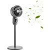 Generic Ventilatore a Piantana 3 Velocità, Altezza Regolabile, Oscillazione