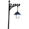 Comgooldool Fermalibri a lanterna da biblioteca con luce LED calda, organizer decorativo in metallo per casa e studio, accogliente angolo di lettura per gli amanti dei libri, nero, 18 x 12 cm