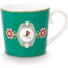 PiP Studio Love Birds Medallion - Tazza verde, 150 ml