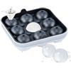 Spespo Ice Ball Maker, stampi grandi sfere, per cubetti di ghiaccio da 6.3 cm, senza BPA, Scotch, cocktail Highball o bicchieri liquori.
