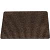 ANRO Tappeto antisporco Mischa Marrone 90 x 60 cm - zerbino antiscivolo interno & esterno | tappeto ingresso assorbente, fondo in gomma, lavabile