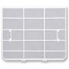 DAZZLEEX Easy Fit - Filtro per condizionatore d'aria Hisense, 30,2 x 25 cm