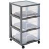 Sundis cassettiera grande su ruote TAG TOWER, 3 cassetti XL con porta etichette