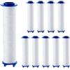 Generic Filtro per soffione doccia, cartuccia filtro addolcitore per acqua dura, dimensioni 6,5 cm, 7,4 cm, 8,3 cm, filtrazione versatile ed efficiente, rimuove sedimenti particelle nocive per la